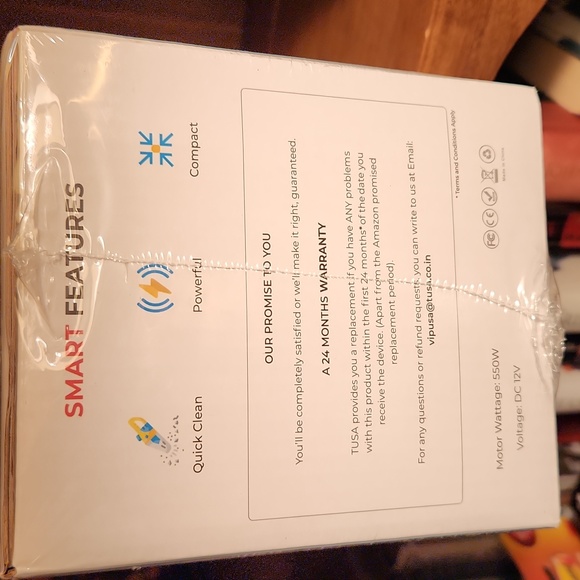 Brand new Tusa mini Vacuum Cleaner. - Picture 4 of 4